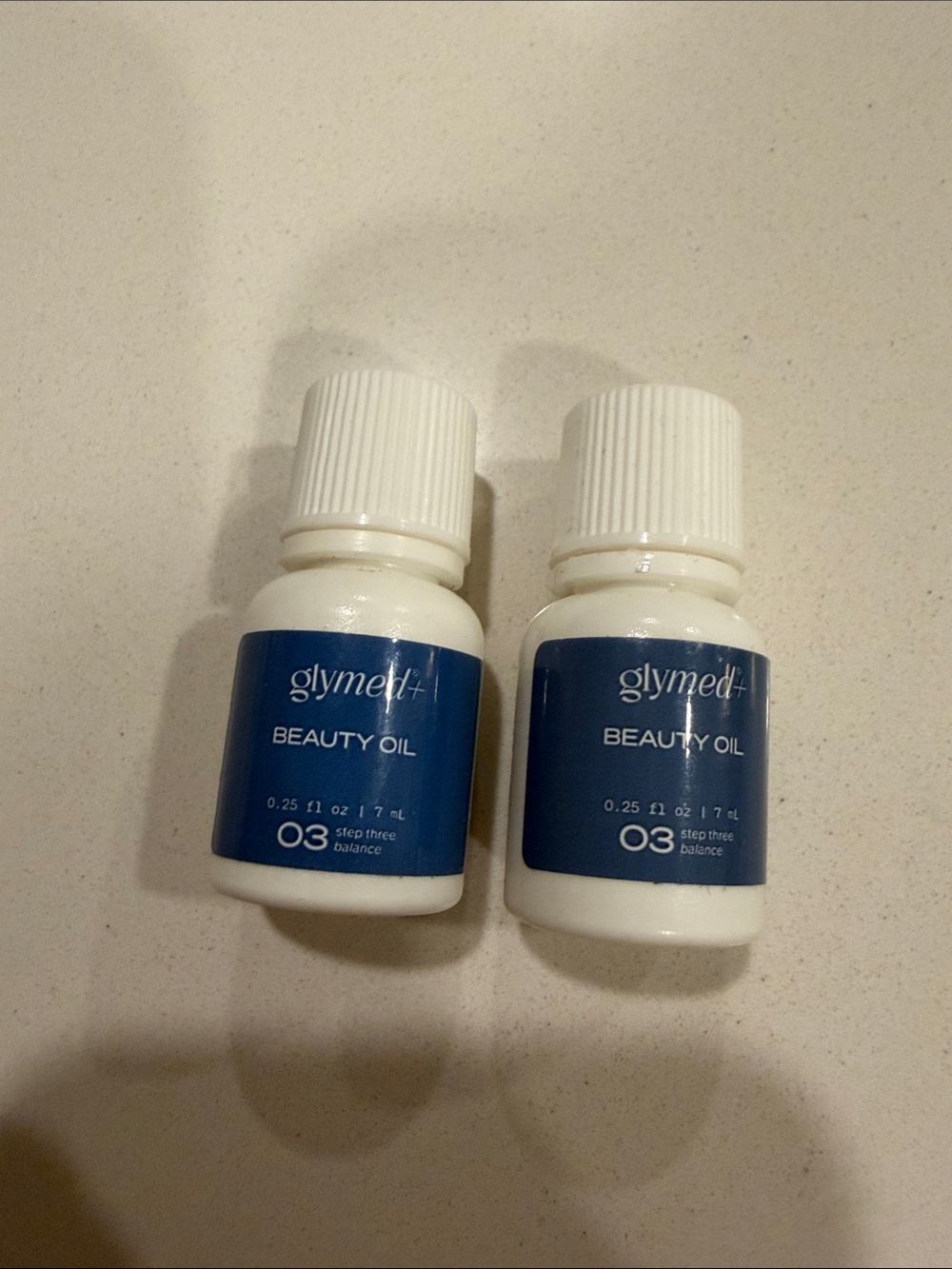 Glymed + Beauty Oil x2 .25 oz bottles